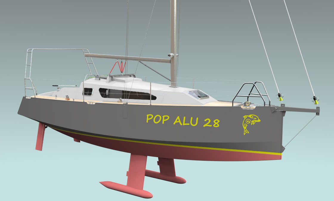 Pop Alu 28 – Aluminum Boat Kits