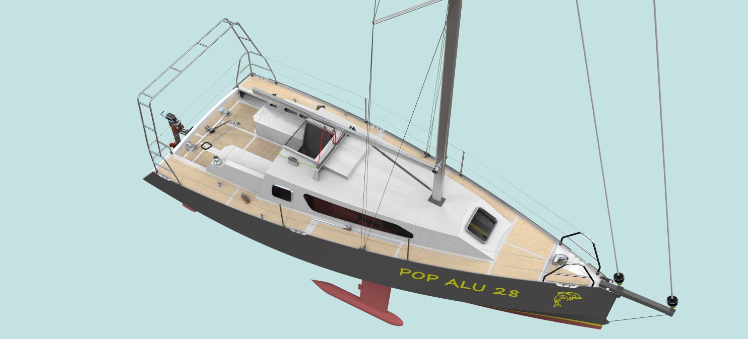 Pop Alu 28 – Aluminum Boat Kits